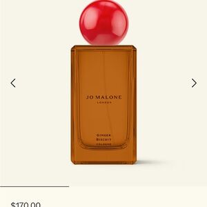 Jo Malone Ginger Biscuit with Red Cap